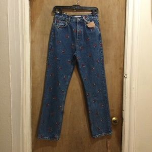 Reformation Magic Mushroom Jeans size 25